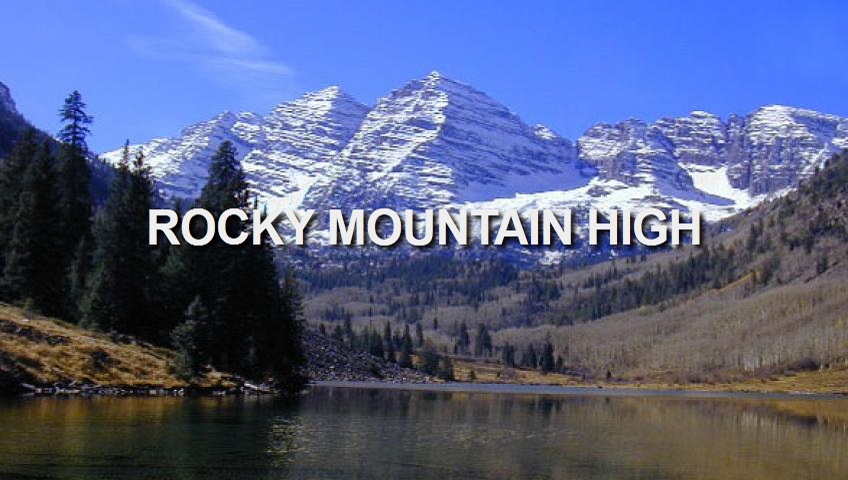 rocky mountain high song